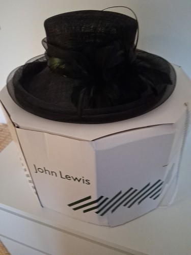Black formal ladies hat - ladies, from