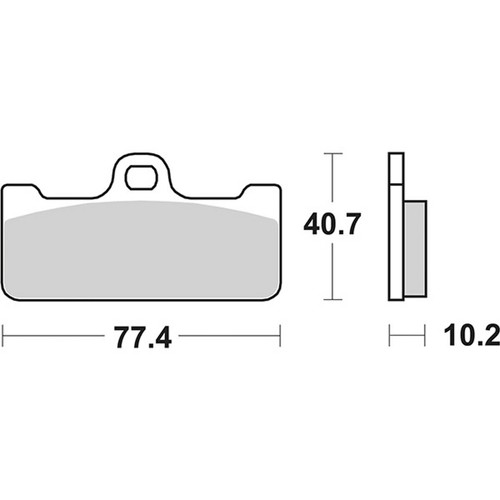 Ant racing brake pads - ant,