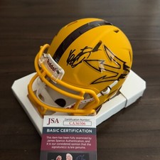 KENNY DILLINGHAM Signed Autograph Mini Helmet ASU Arizona State Devils JSA COA 2