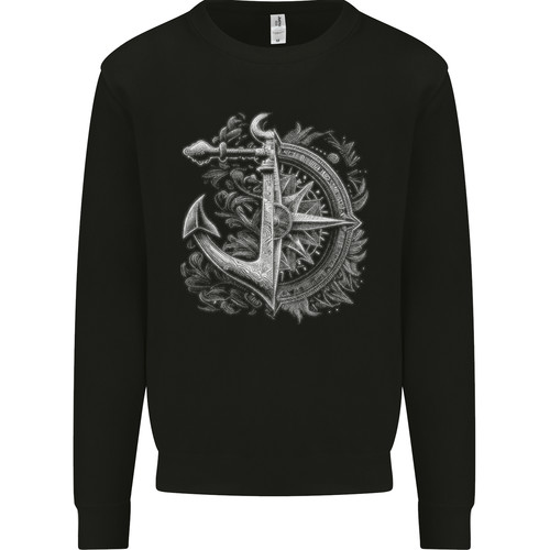 Sailing compass anchor - compass, sailor