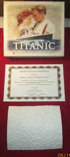Titanic movie prop - titanic, section