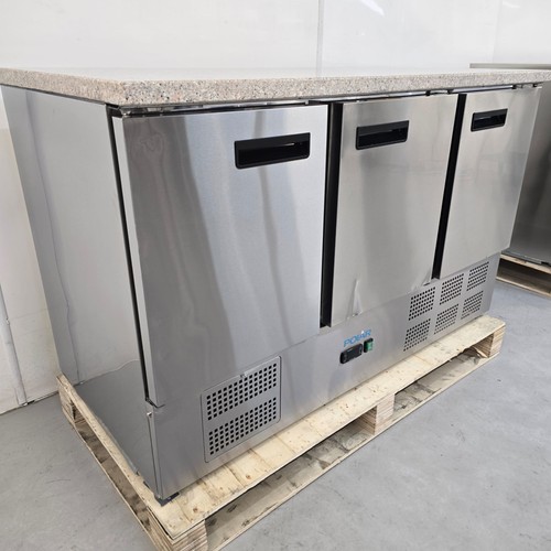 Bench fridge triple door - triple,