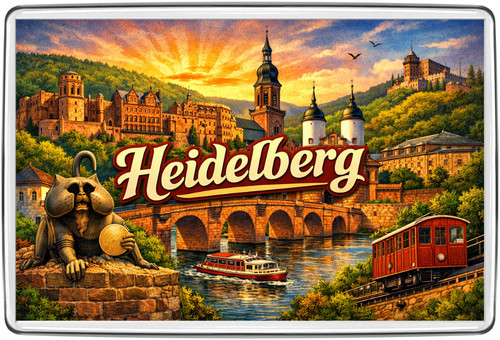 Heidelberg castle old bridge - castle,