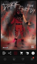 Topps WWE Slam Topps Finest - Kane Dark Energy Legendary 