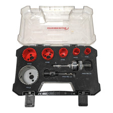 Rothenberger 114202R Plumbers Hole Saw Kit 19-22-29-38-44-57mm