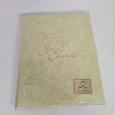 Vintage wedding guest book New