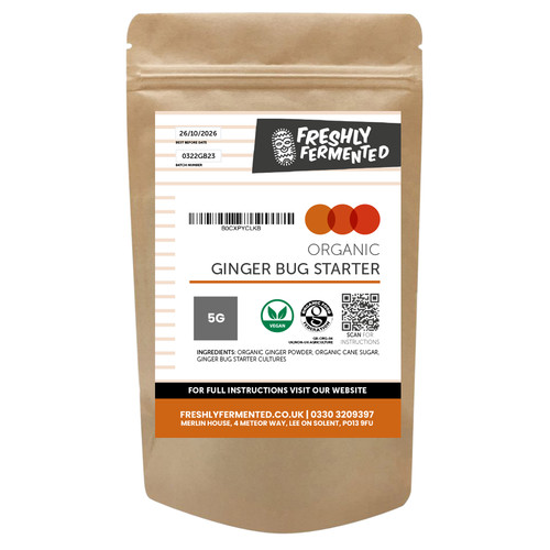 Organic ginger beer starter - organic,