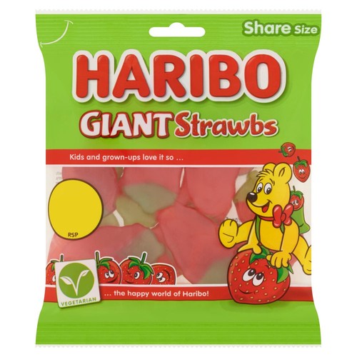Haribo strawbs gone - haribo,