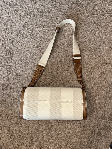 Zara white and brown - zara,