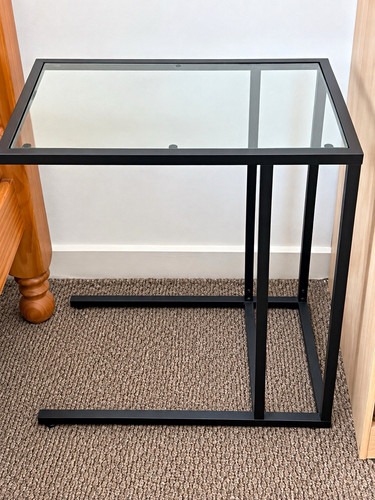 Black metal frame glass - black,
