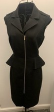 Karen Millen Black Pencil Dress Size 10