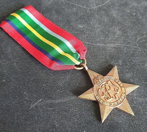 Ww2 british pacific star for - pacific,