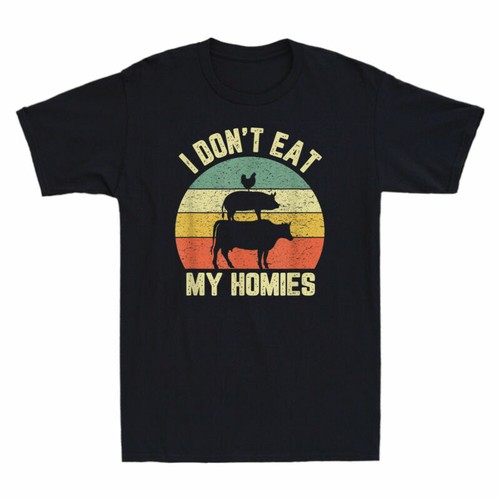 Cotton shirt funny vegan - t-shirt,