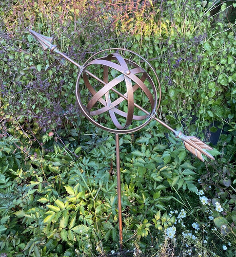 Armillary sphere metal - sphere, garden