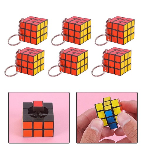 6pcs magic cube shape - 6pcs,