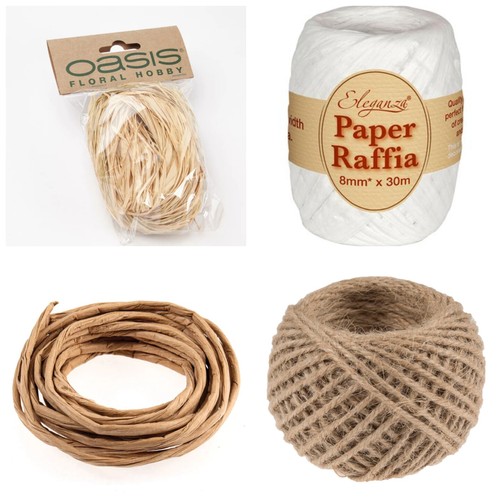Paper rope raffia natural - paper,