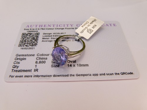 Gemporia 79ct blue colour - gemporia,