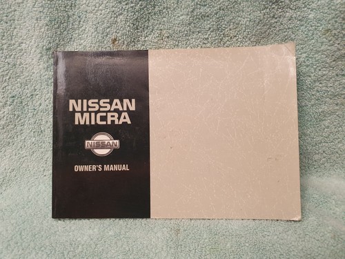 Nissan micra k11 - micra, owner's