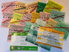 GLASGOW CELTIC V GLASGOW RANGERS  TICKETS HOMES  U CHOOSE (19 DIFF 1976 to 2005)
