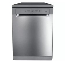 HOTPOINT H2F HL626 X UK Full-size Dishwasher - Inox - REFURB-C