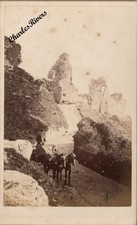 CDV RUINS OF HASTINGS CASTLE