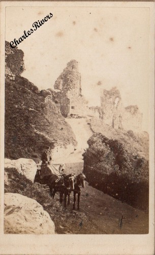 Cdv ruins hastings - cdv, castle