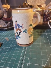 Vintage Ceramic Beer Stein Mug
