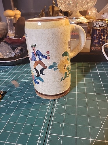 Vintage ceramic beer stein - vintage, mug