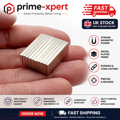 Strong magnets 30x10x2mm n35 - magnets,