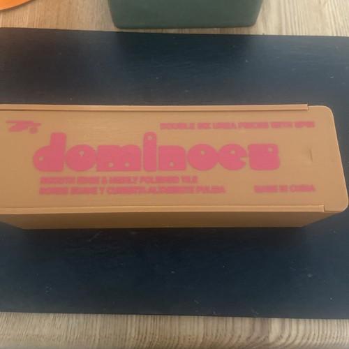 Double six vintage dominoes - six,