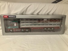 Scania 4-Series Torpedo Topline truck + livestock trailer (WSI Model 01-2881