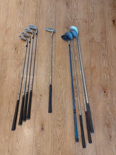 9 x Mixed golf clubs dunlops
