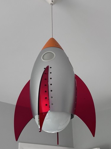 Space rocket light fitting for - rocket,