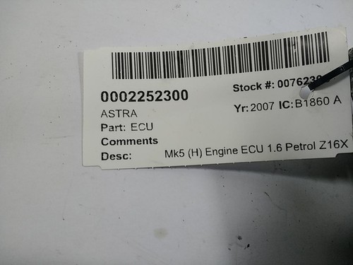 2007 vauxhall astra 55559394 - astra,