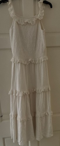 Next girls white 100 - next, cotton