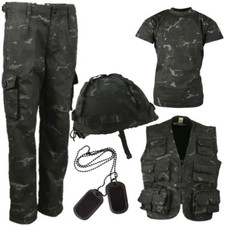 BOYS ARMY OUTFIT KIDS 3-13 YRS