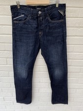 Replay Jeans Waitom Mens Blue