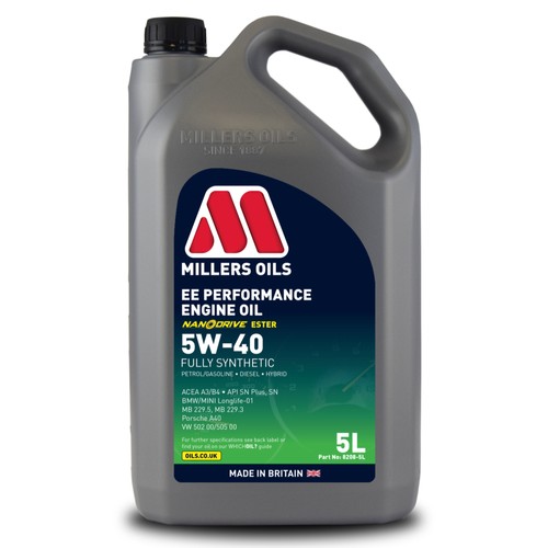 Litre millers oils - 1, 5