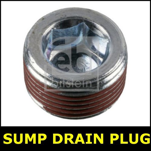 Transmission sump drain plug - transmission,