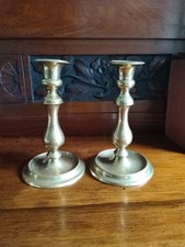 Antique Pair Of Solid Brass