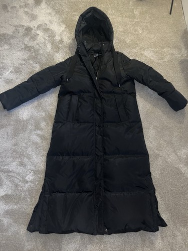 Zara longline puffer coat size - coat,