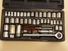 Vintage Talco 42 Piece Imperial And Metric Socket Set