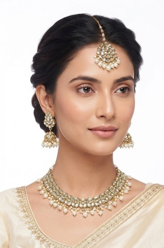 White gold indian - white,