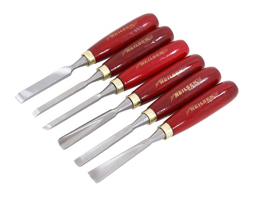 6pc wood carving gouges - wood, &