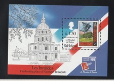 St. Helena 1999 Stamp Exhibition Paris SG MS785 MNH