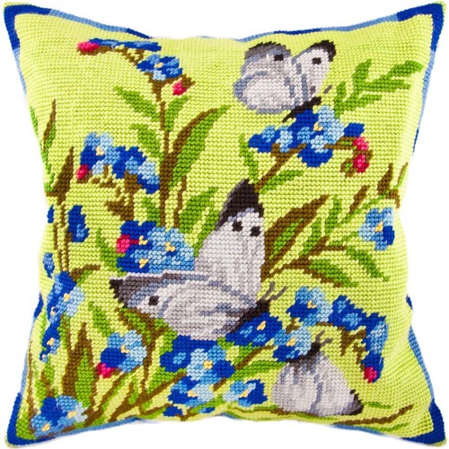 Diy needlepoint pillow - diy, kit