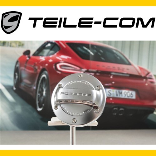 Porsche aluminium look tank - aluminium,