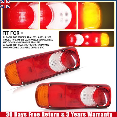 Rear truck tail lights - rear,