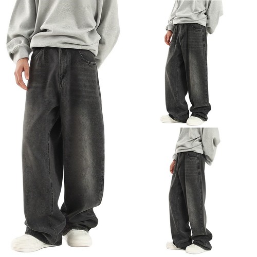 Black men full length - black, men's