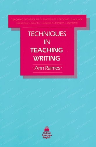 Techniques teaching writing - in,